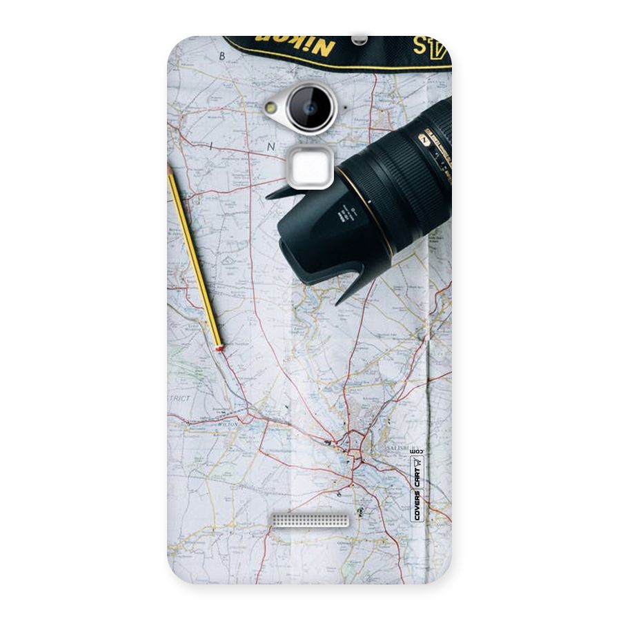 Map And Camera Back Case for Coolpad Note 3