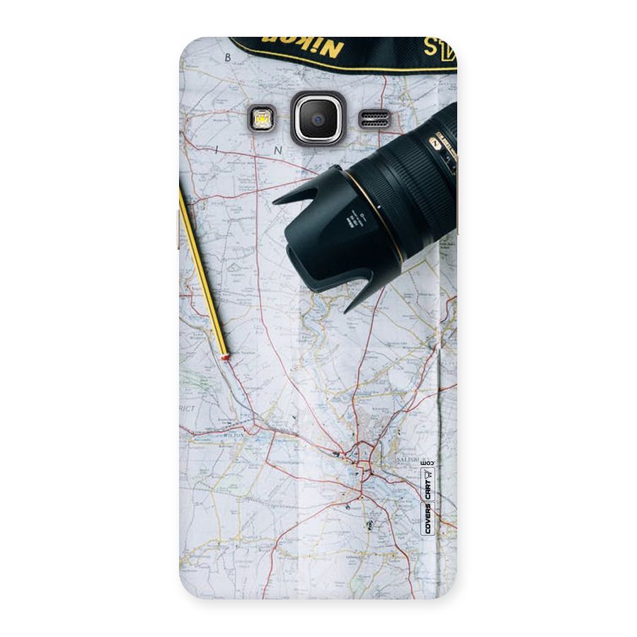 Map And Camera Back Case for Galaxy Grand Prime