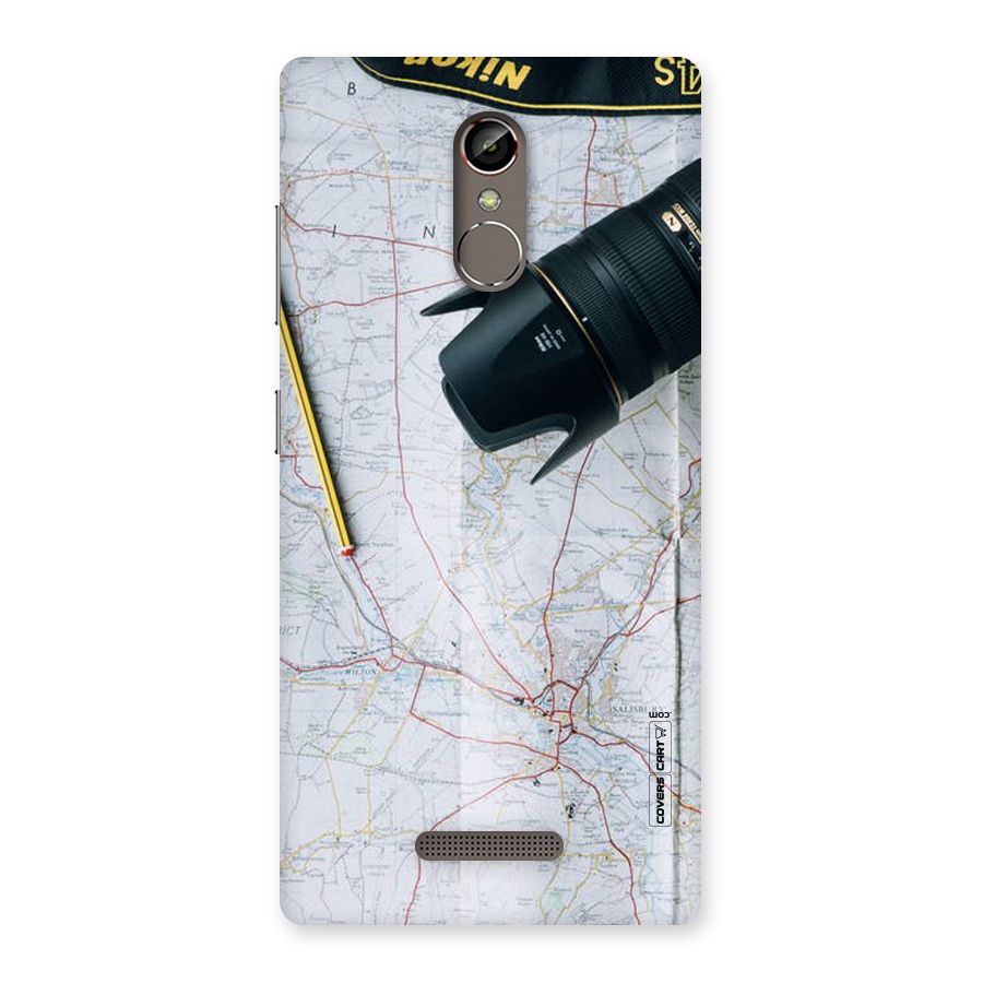 Map And Camera Back Case for Gionee S6s