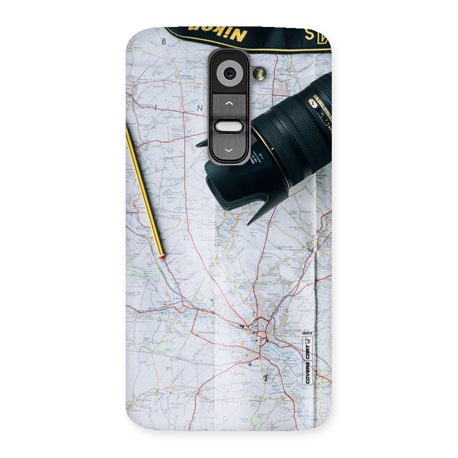 Map And Camera Back Case for LG G2