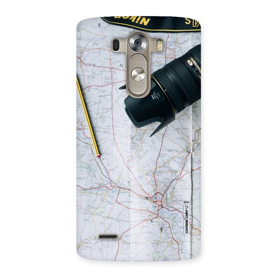 Map And Camera Back Case for LG G3