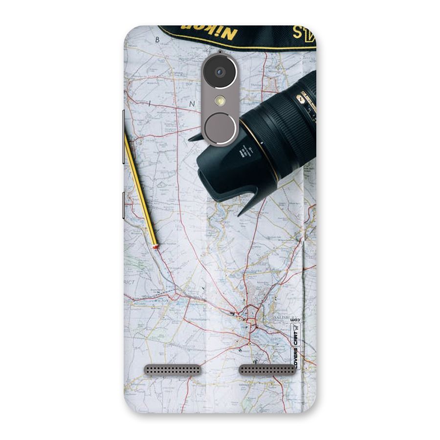 Map And Camera Back Case for Lenovo K6