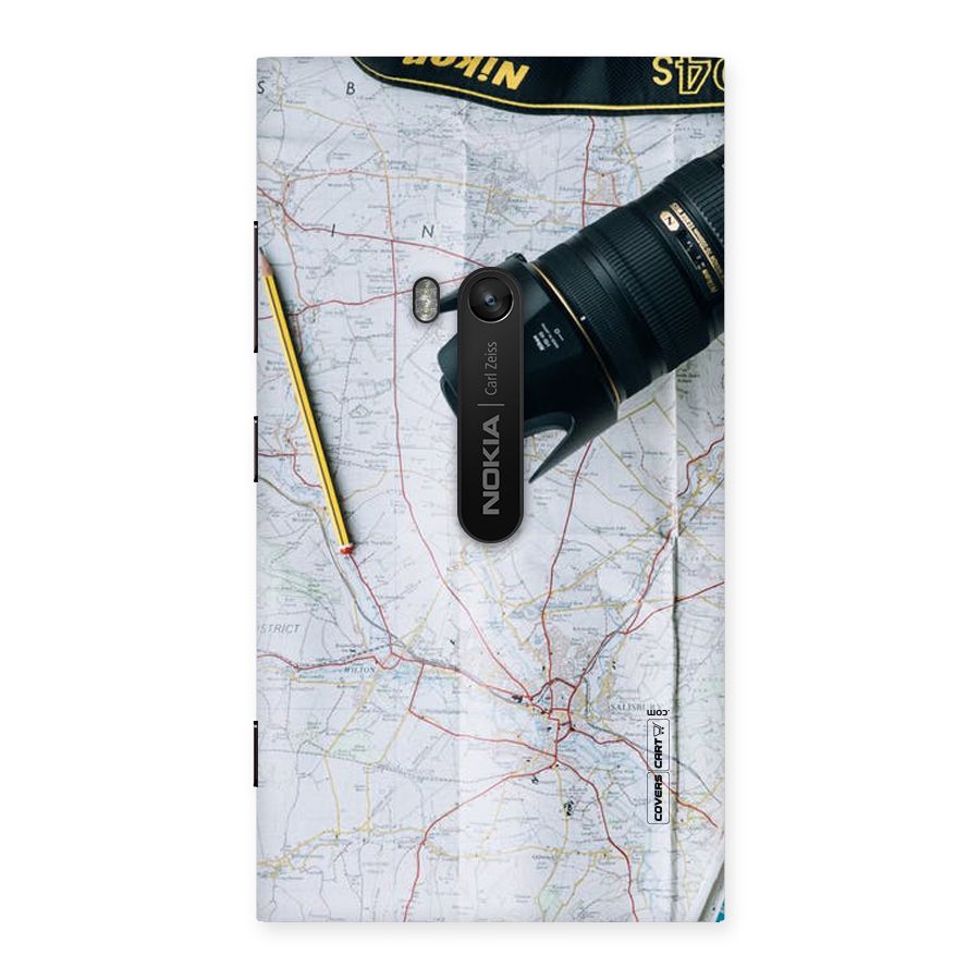 Map And Camera Back Case for Lumia 920