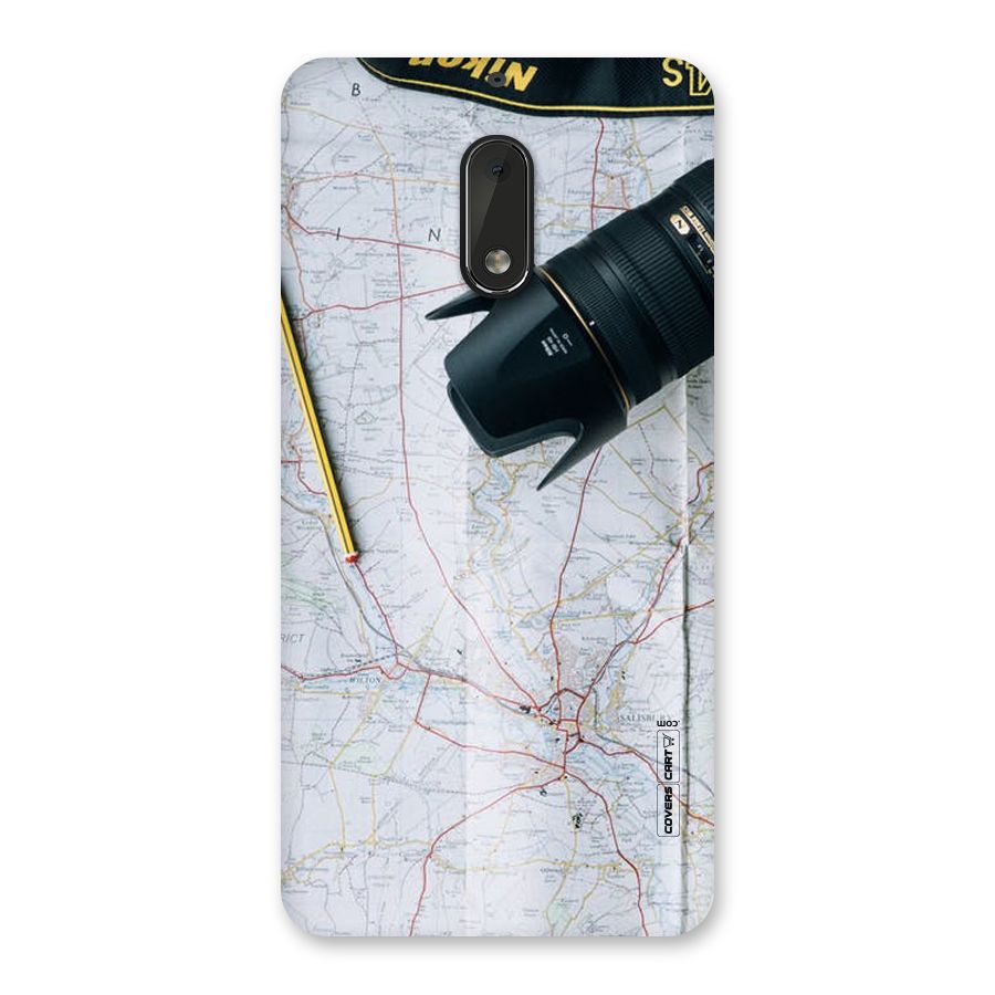 Map And Camera Back Case for Nokia 6