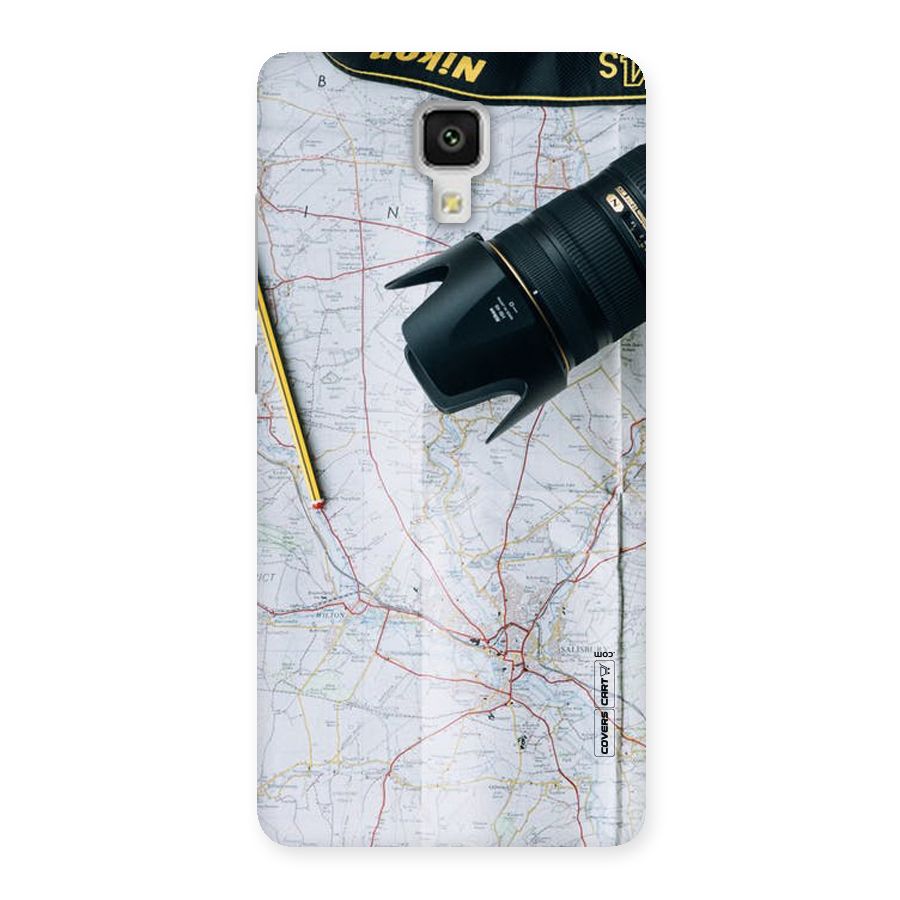 Map And Camera Back Case for Xiaomi Mi 4