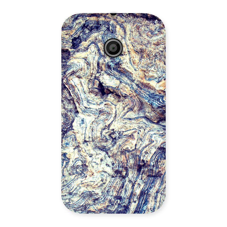 Marble Pattern Back Case for Moto E