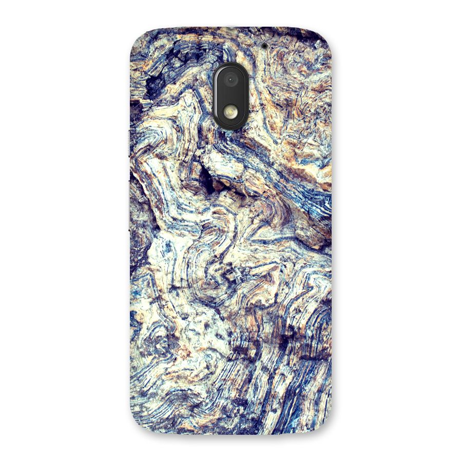 Marble Pattern Back Case for Moto E3 Power