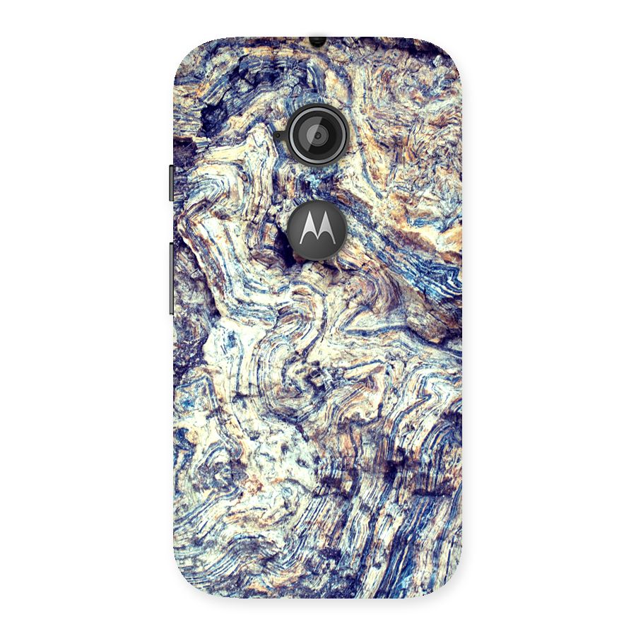 Marble Pattern Back Case for Moto E 2nd Gen