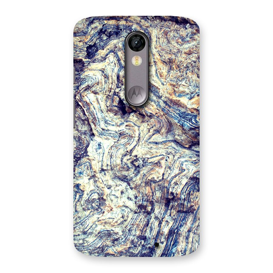 Marble Pattern Back Case for Moto X Force