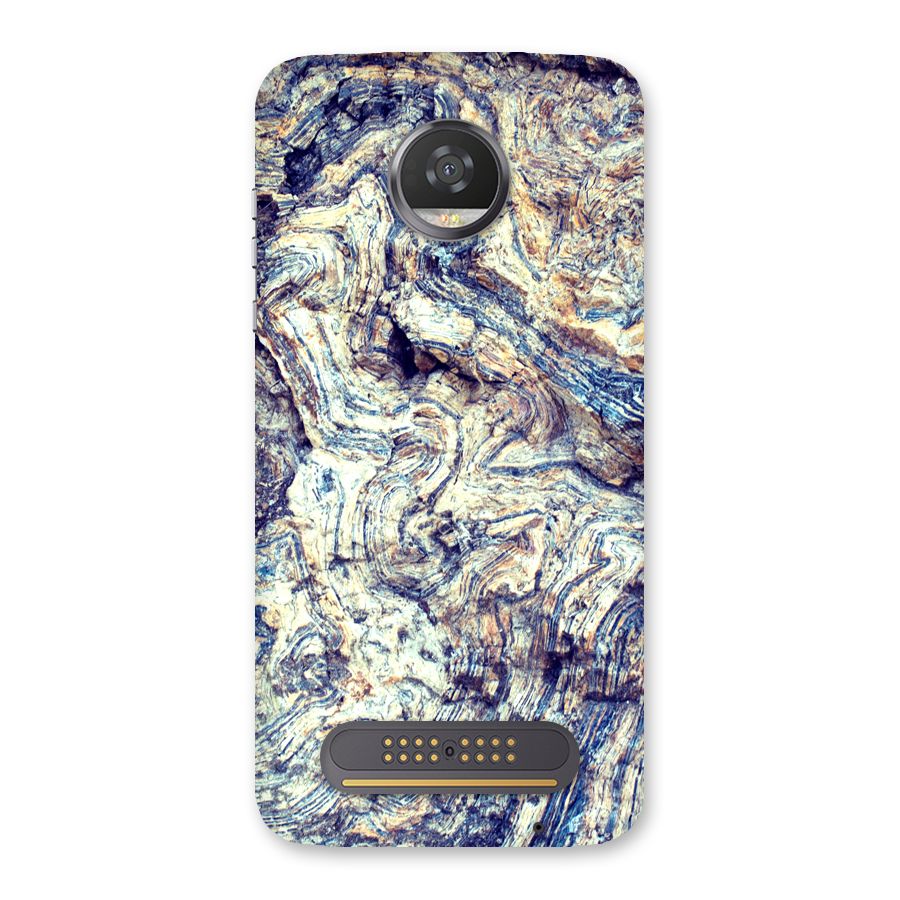 Marble Pattern Back Case for Moto Z2 Play