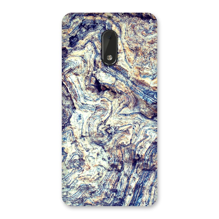 Marble Pattern Back Case for Nokia 6