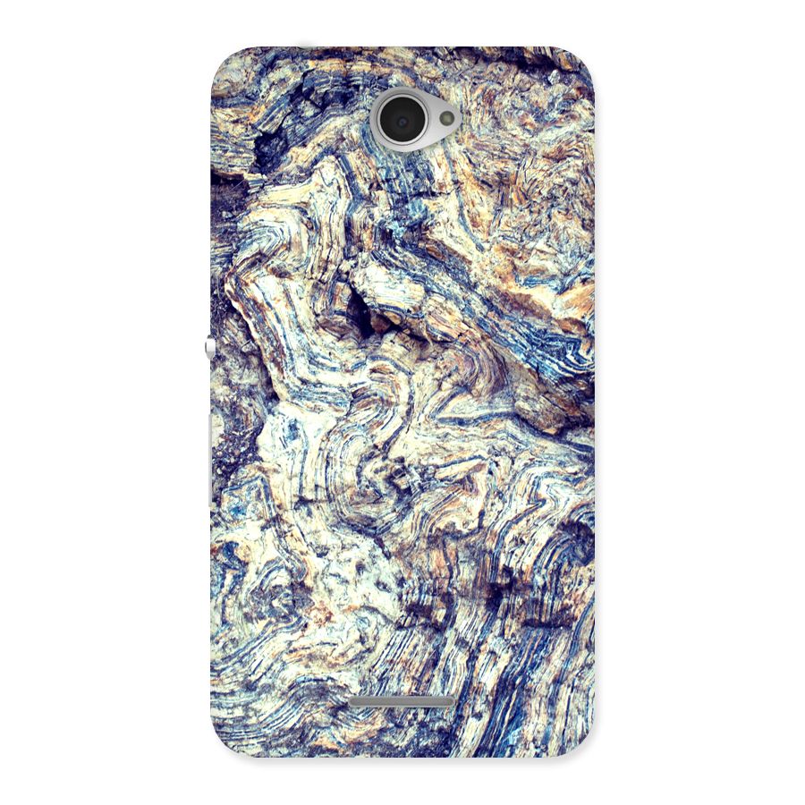 Marble Pattern Back Case for Sony Xperia E4