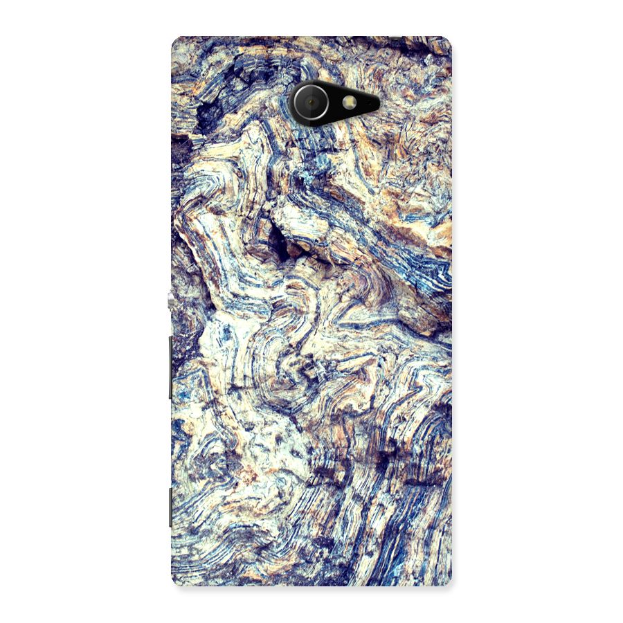 Marble Pattern Back Case for Sony Xperia M2