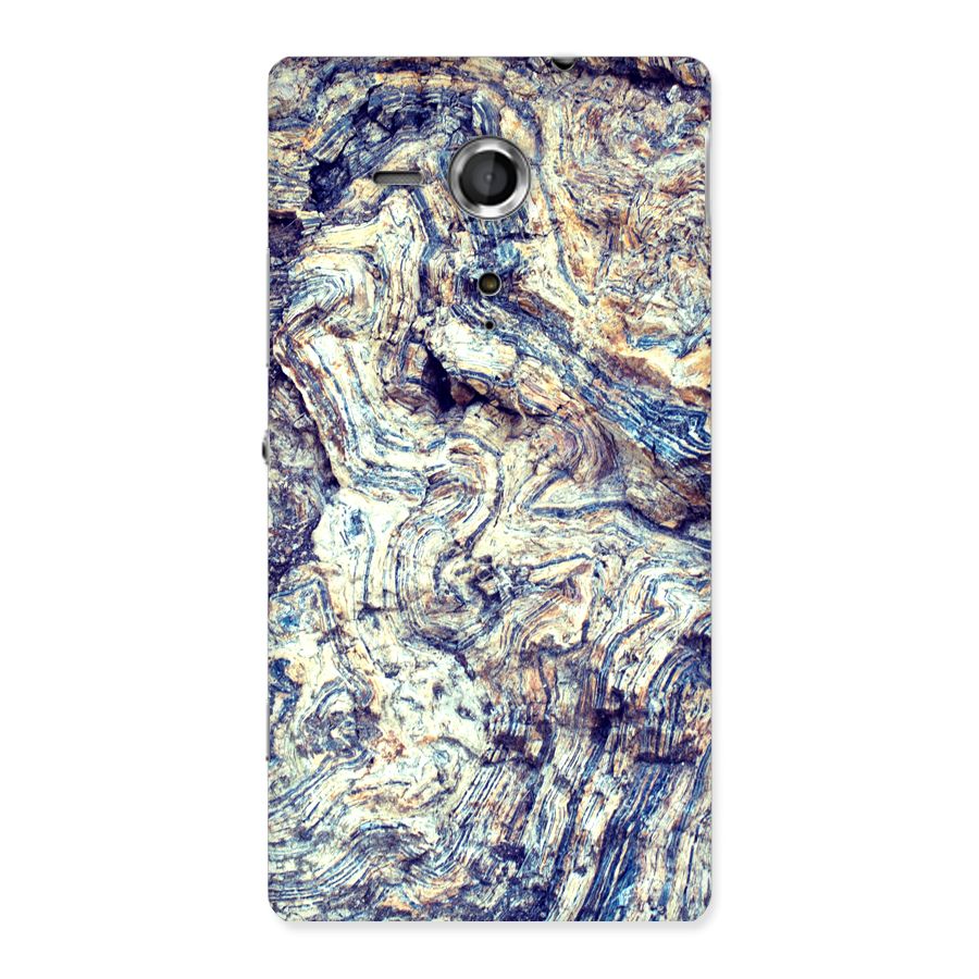 Marble Pattern Back Case for Sony Xperia SP