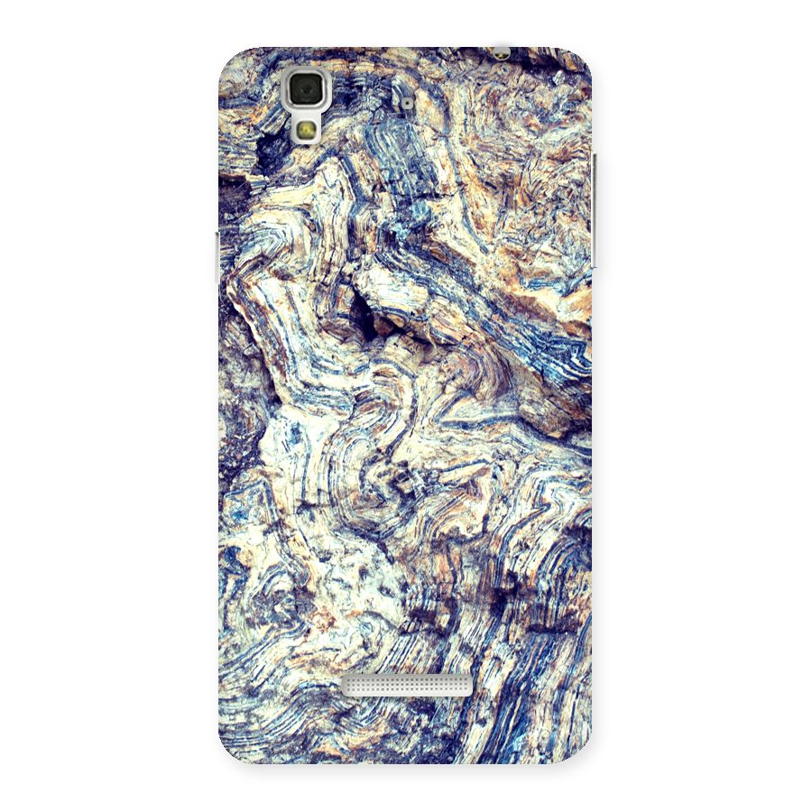 Marble Pattern Back Case for YU Yureka Plus