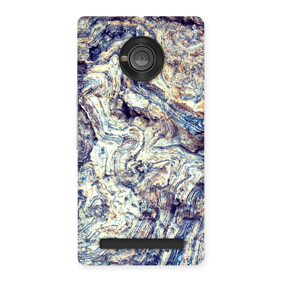 Marble Pattern Back Case for Yu Yunique