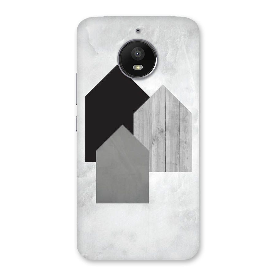 Marble Poster Back Case for Moto E4 Plus