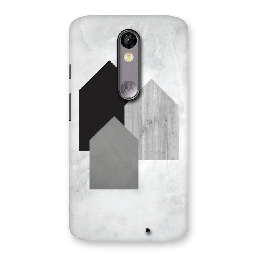Marble Poster Back Case for Moto X Force