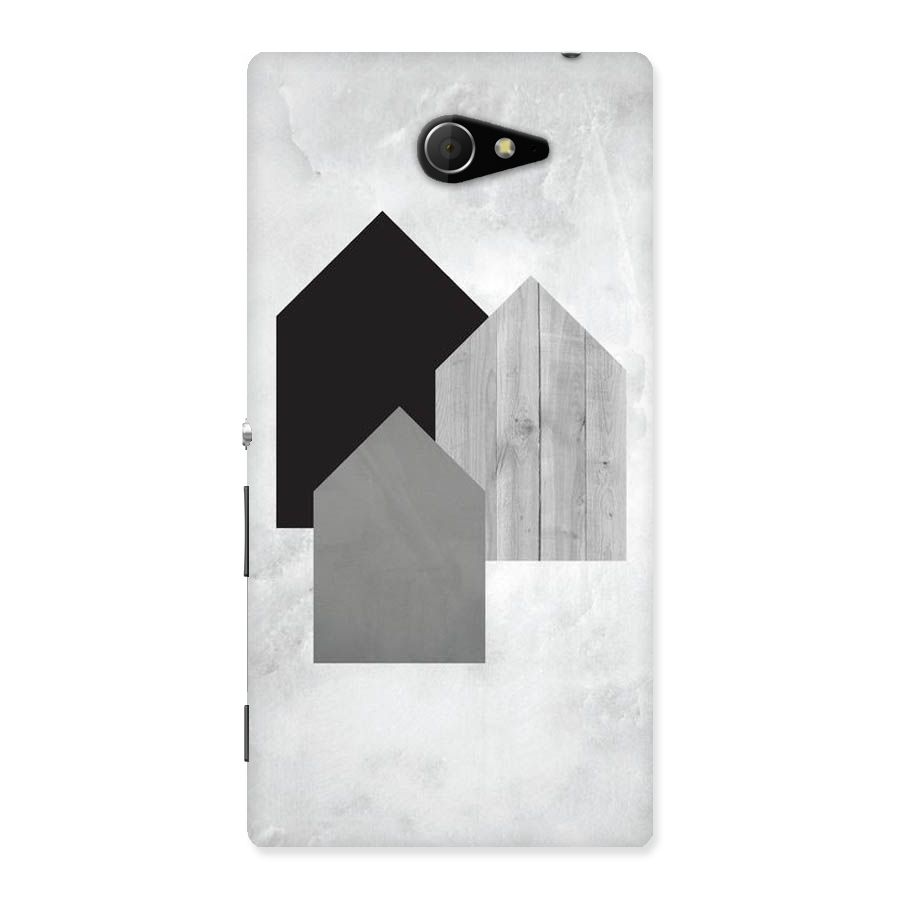 Marble Poster Back Case for Sony Xperia M2