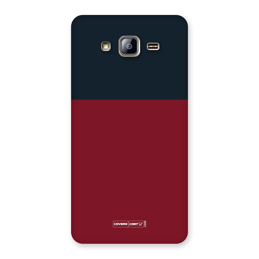 Maroon and Navy Blue Back Case for Galaxy On5