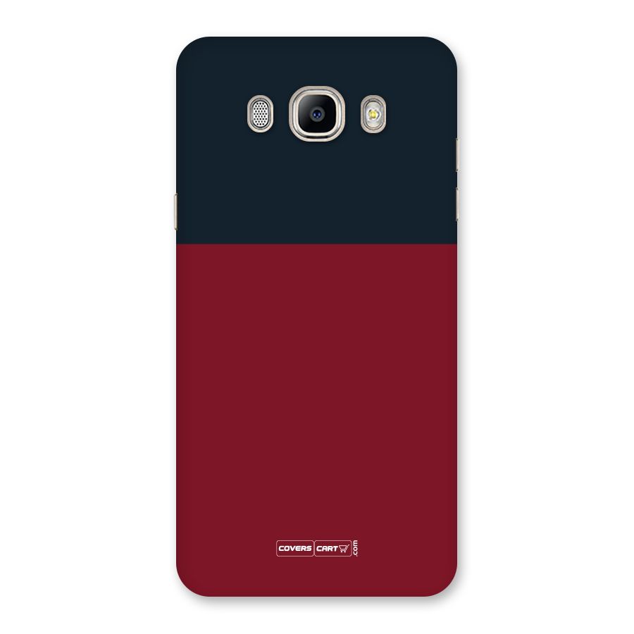 Maroon and Navy Blue Back Case for Galaxy On8
