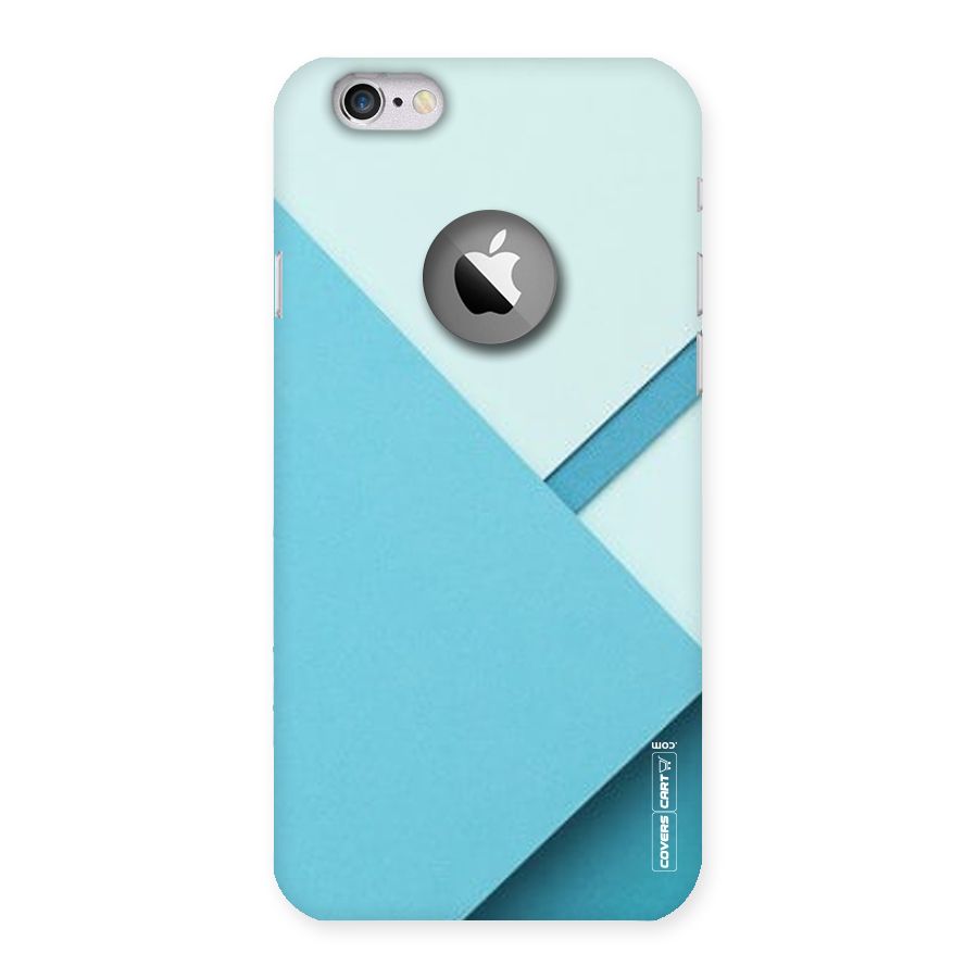 Material Design Back Case for iPhone 6 Logo Cut