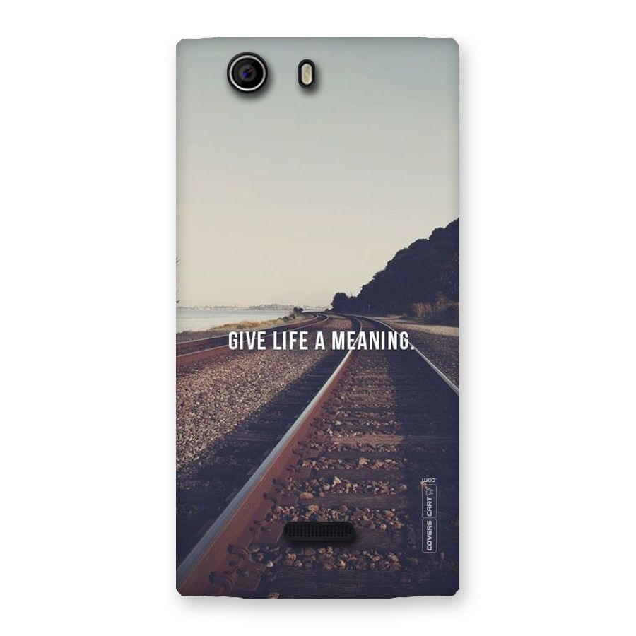 Meaning To Life Back Case for Canvas Nitro 2 E311