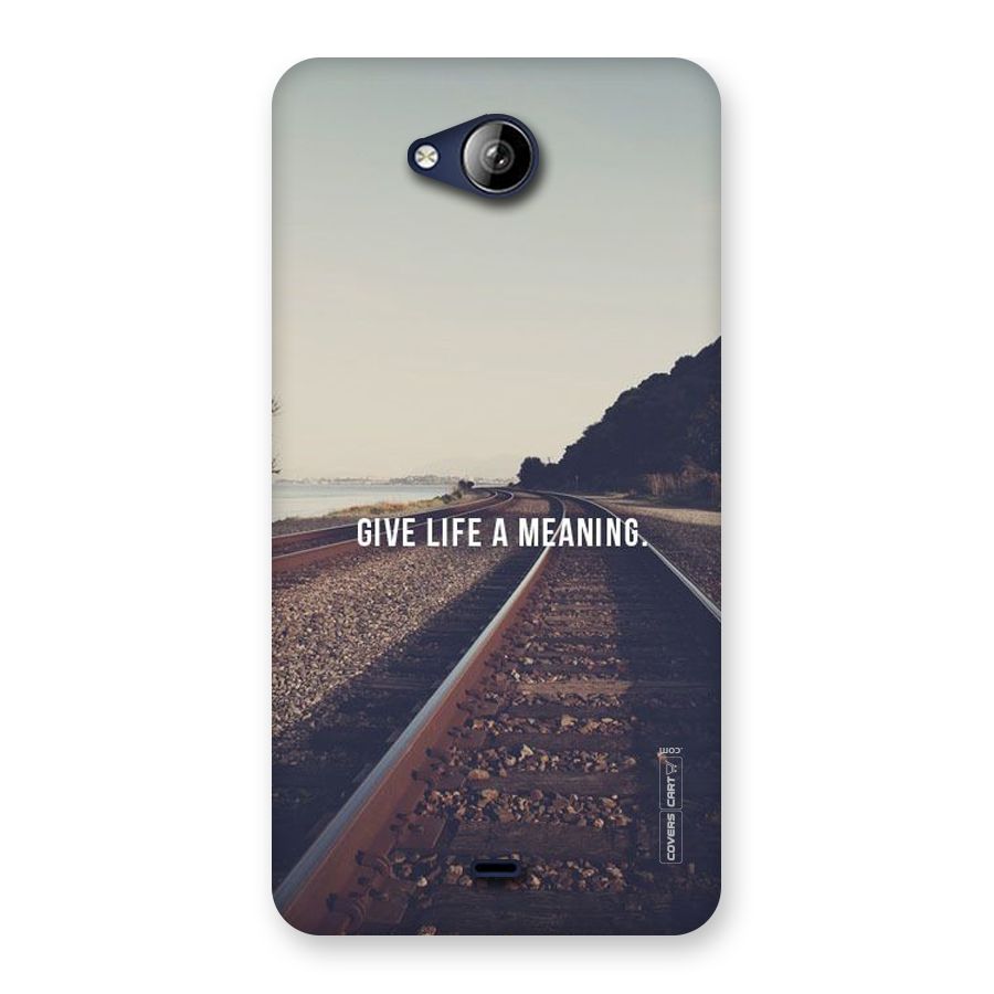 Meaning To Life Back Case for Canvas Play Q355