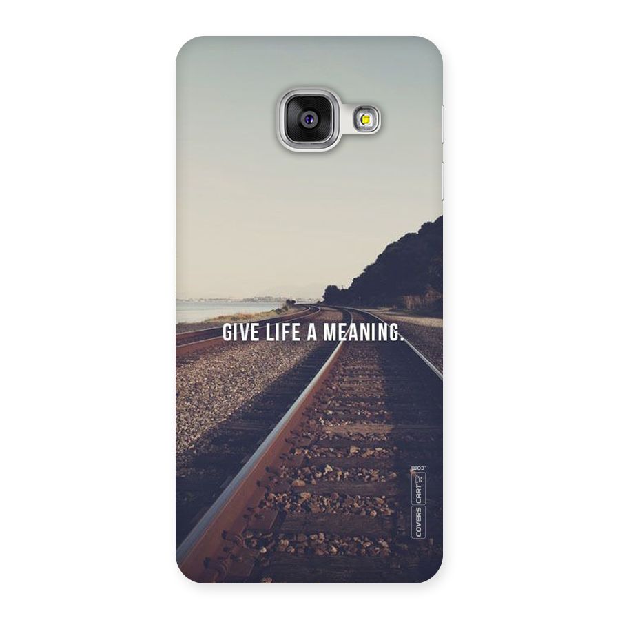 Meaning To Life Back Case for Galaxy A3 2016