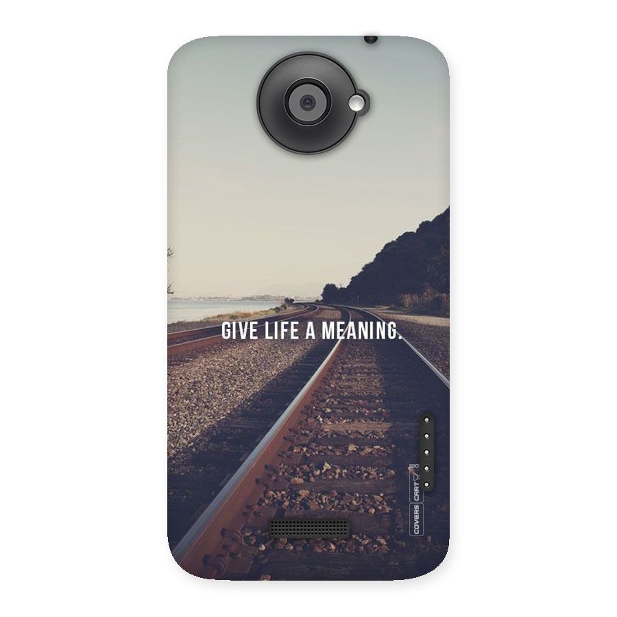 Meaning To Life Back Case for HTC One X