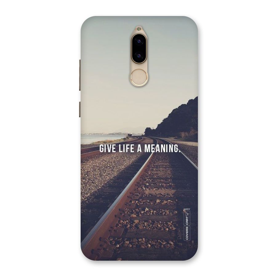 Meaning To Life Back Case for Honor 9i