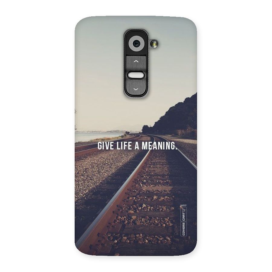 Meaning To Life Back Case for LG G2