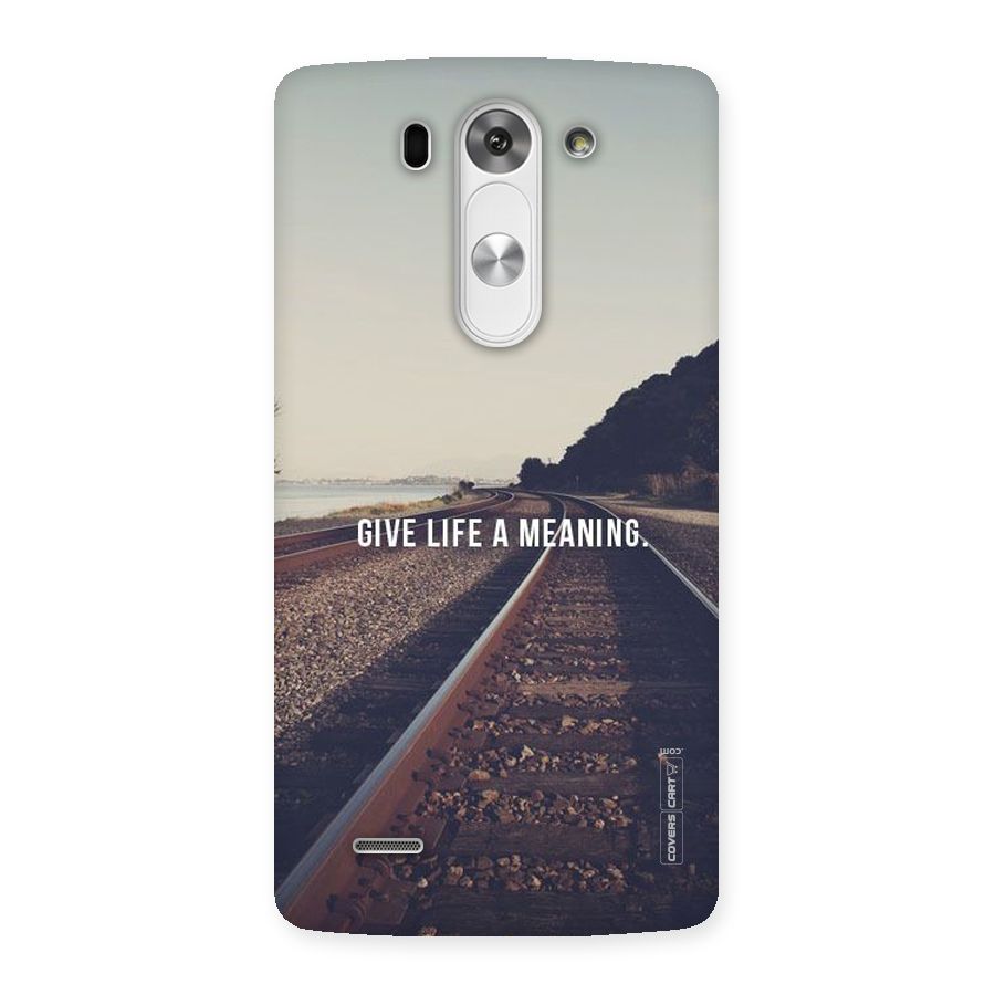 Meaning To Life Back Case for LG G3 Mini