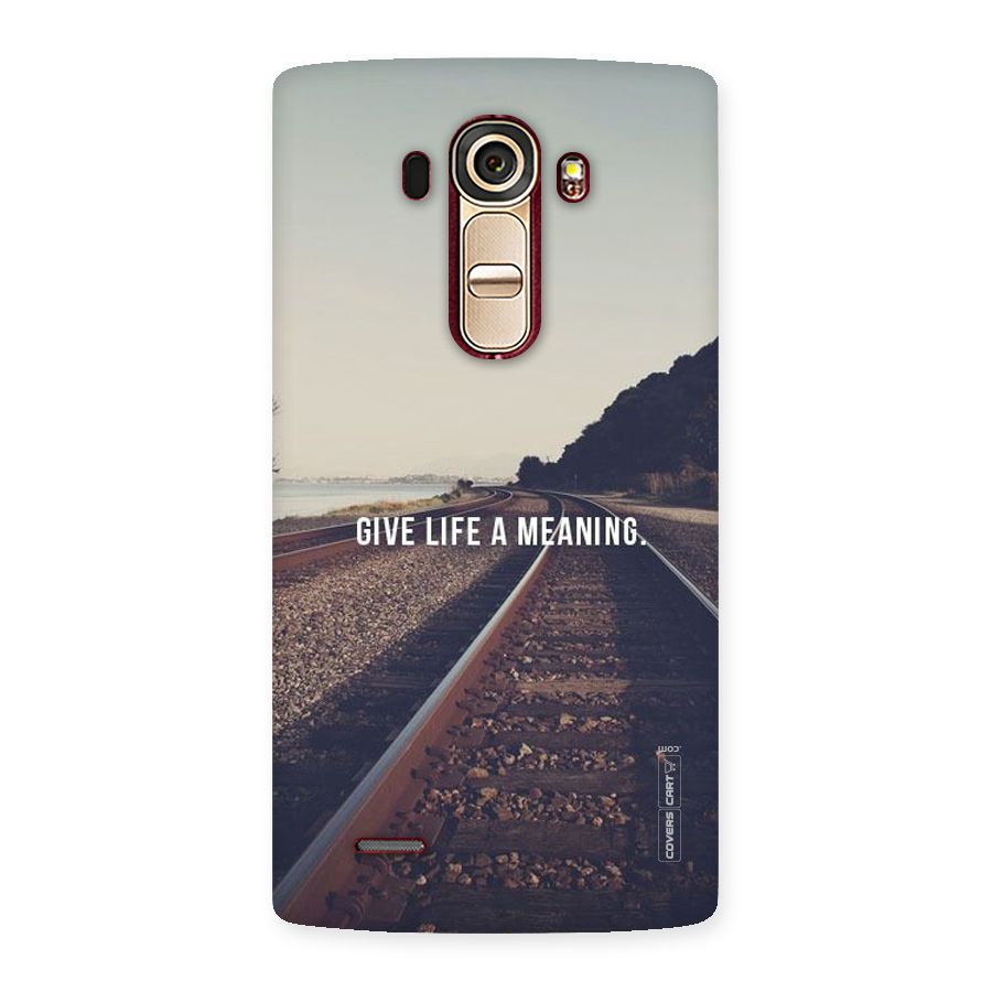 Meaning To Life Back Case for LG G4