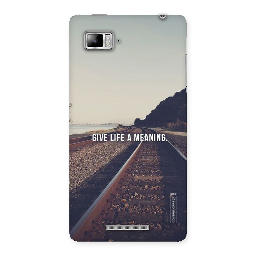Meaning To Life Back Case for Lenovo Vibe Z K910