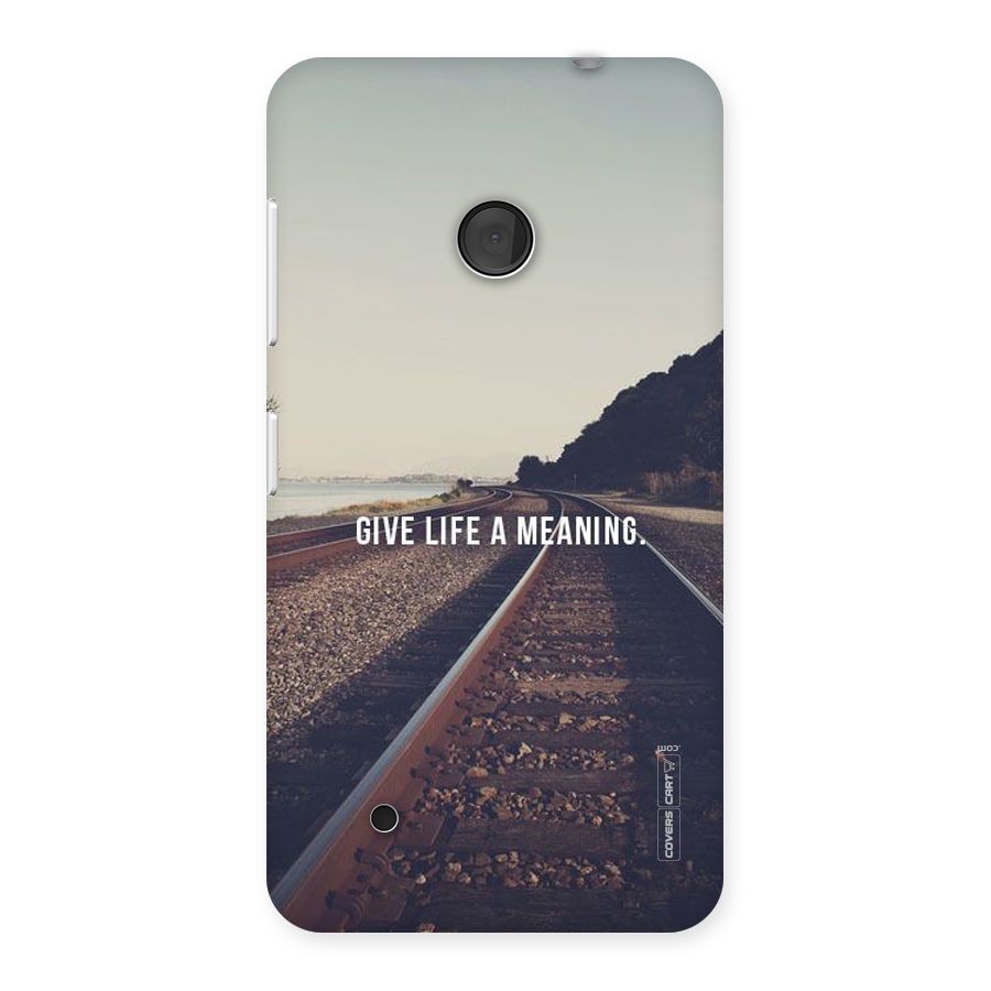 Meaning To Life Back Case for Lumia 530