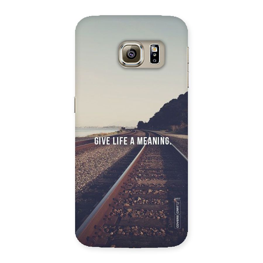 Meaning To Life Back Case for Samsung Galaxy S6 Edge