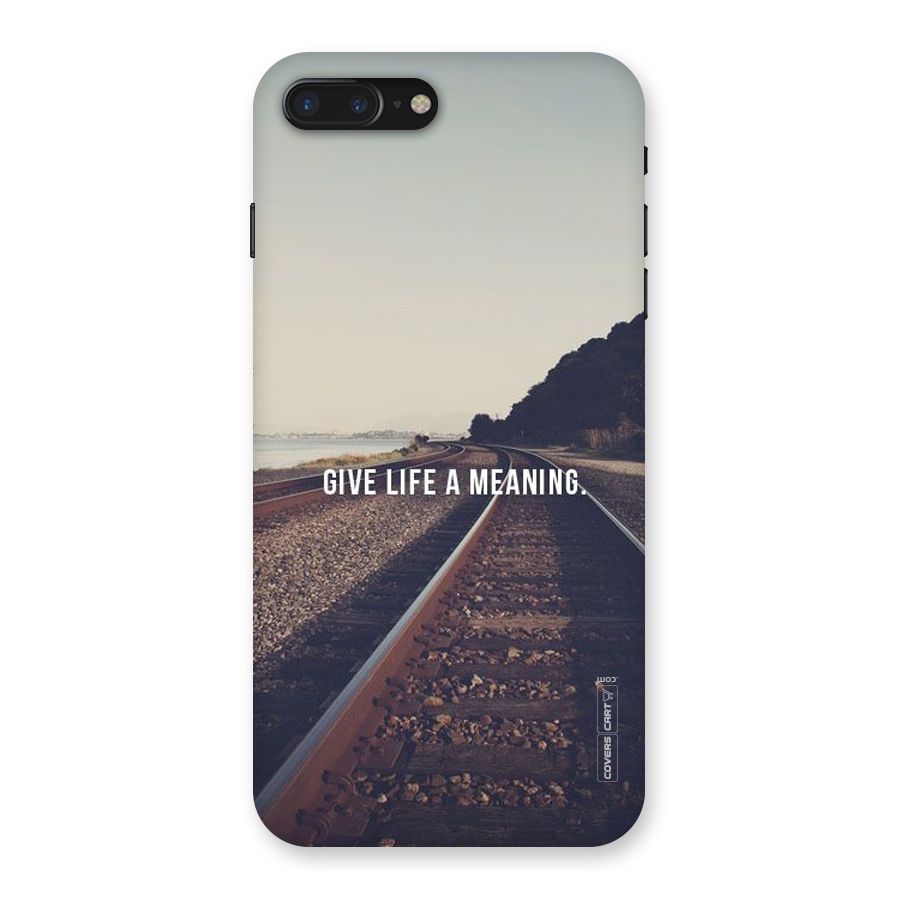 Meaning To Life Back Case for iPhone 7 Plus