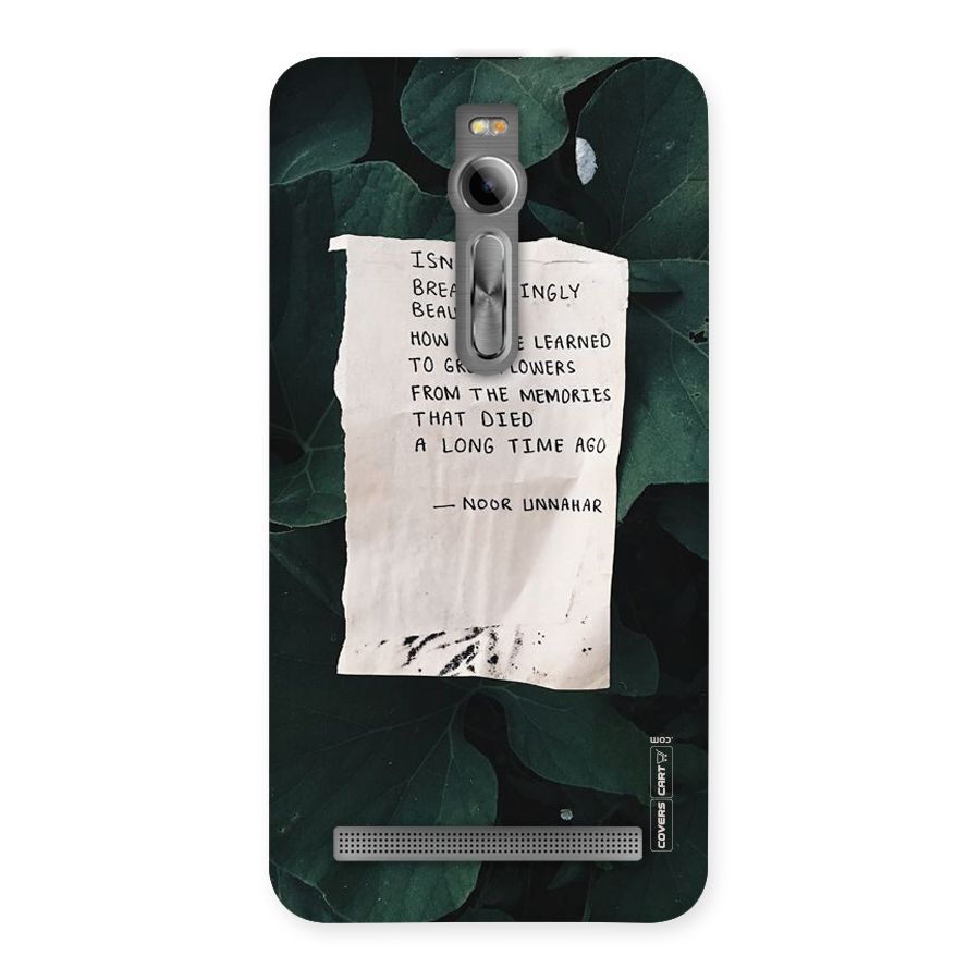 Memories Back Case for Asus Zenfone 2