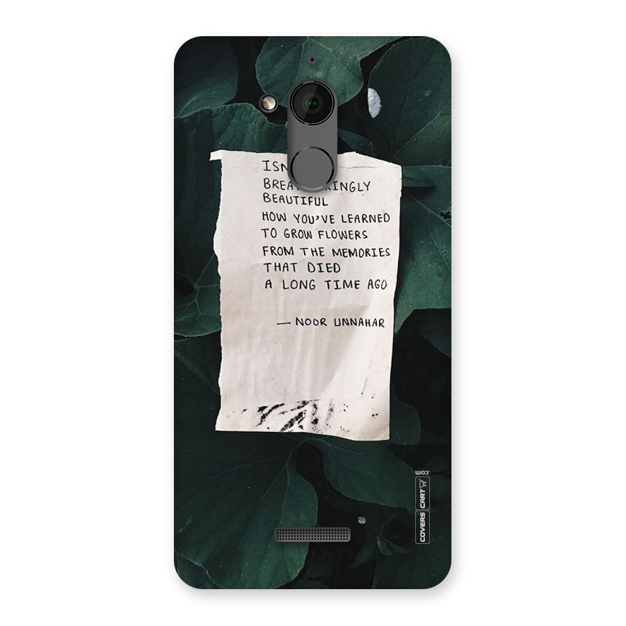 Memories Back Case for Coolpad Note 5