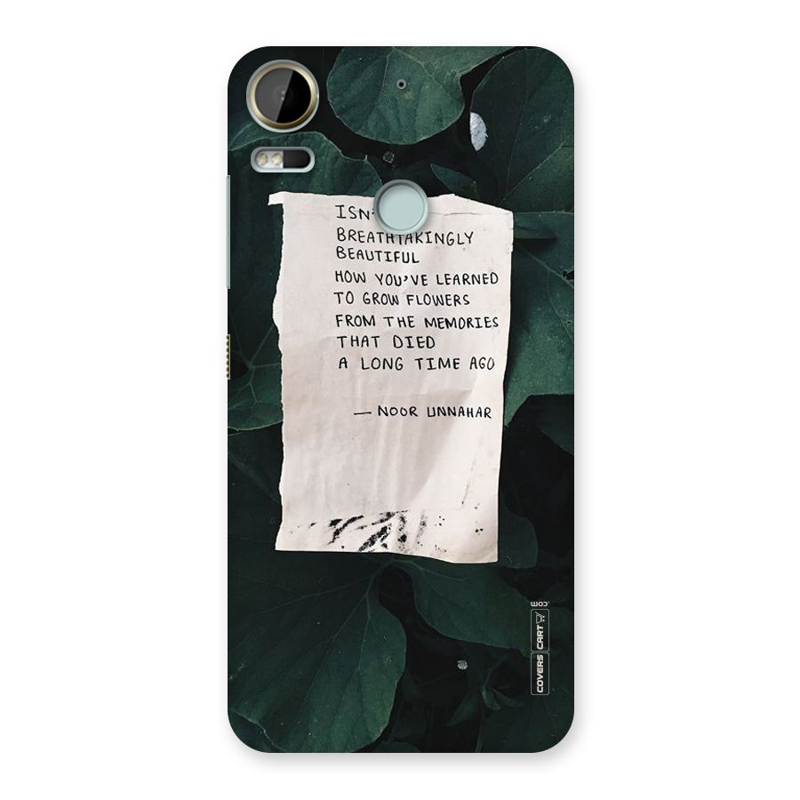 Memories Back Case for Desire 10 Pro
