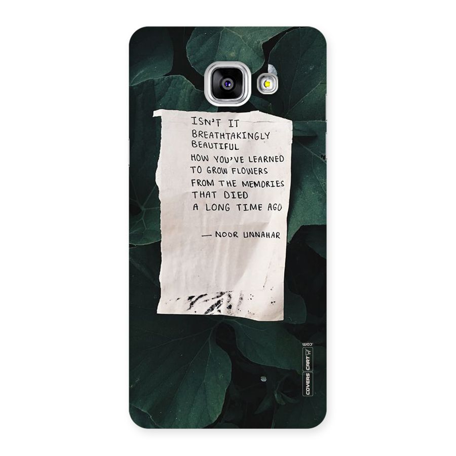 Memories Back Case for Galaxy A5 2016