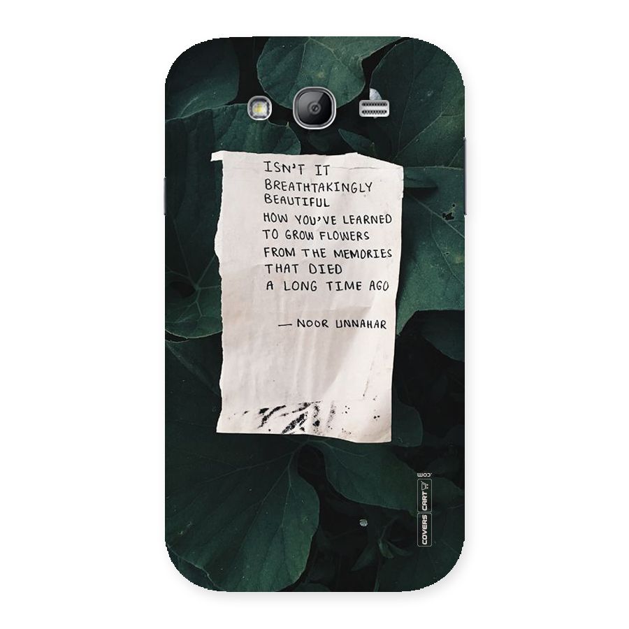 Memories Back Case for Galaxy Grand Neo Plus