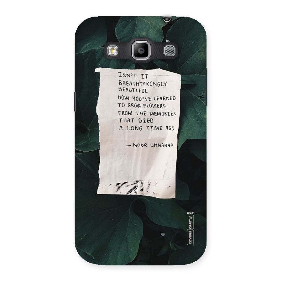 Memories Back Case for Galaxy Grand Quattro