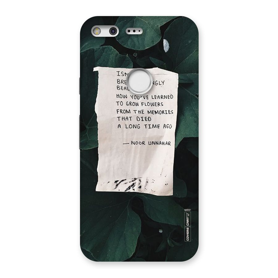 Memories Back Case for Google Pixel