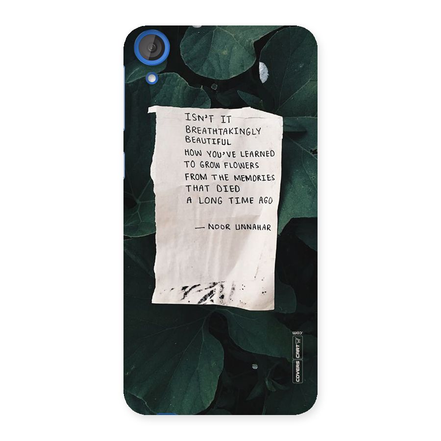 Memories Back Case for HTC Desire 820