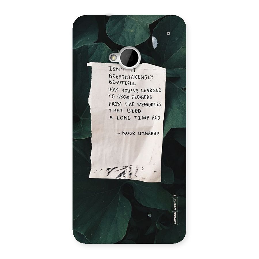Memories Back Case for HTC One M7