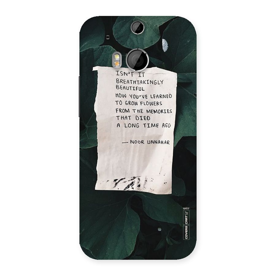 Memories Back Case for HTC One M8