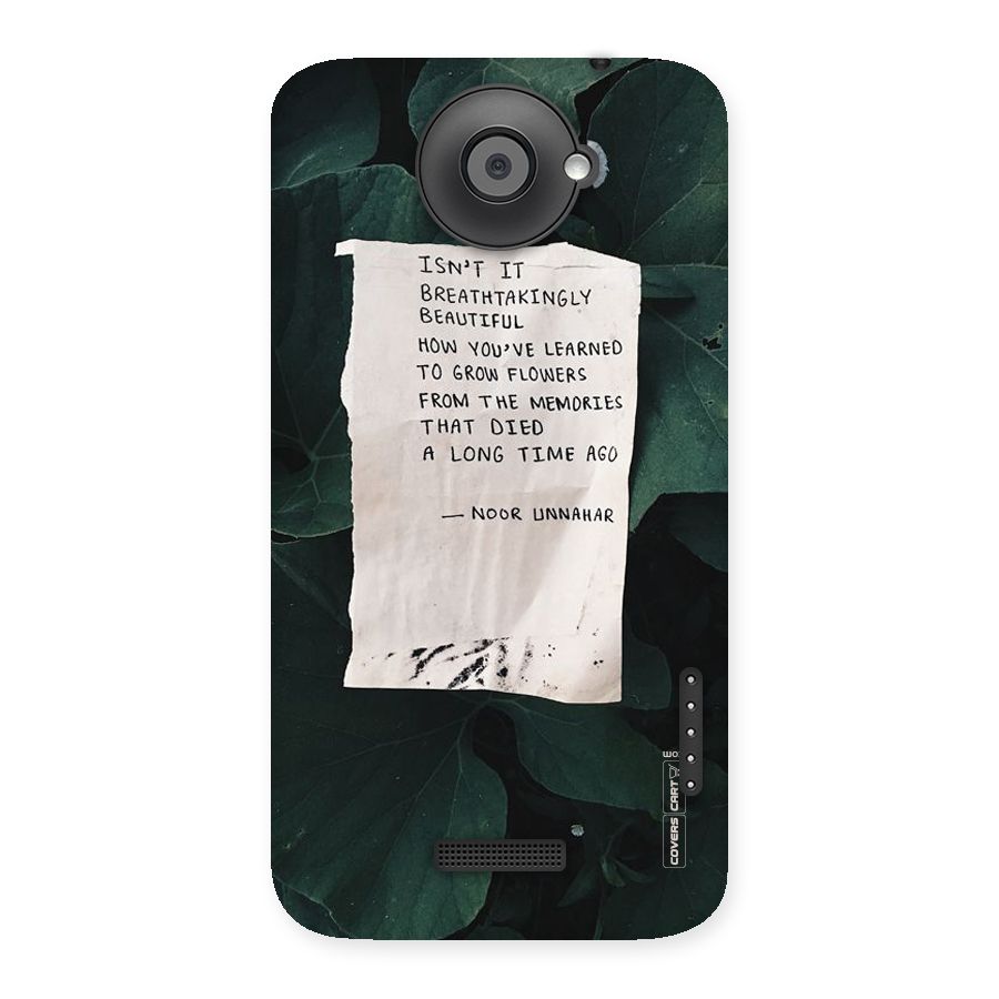 Memories Back Case for HTC One X