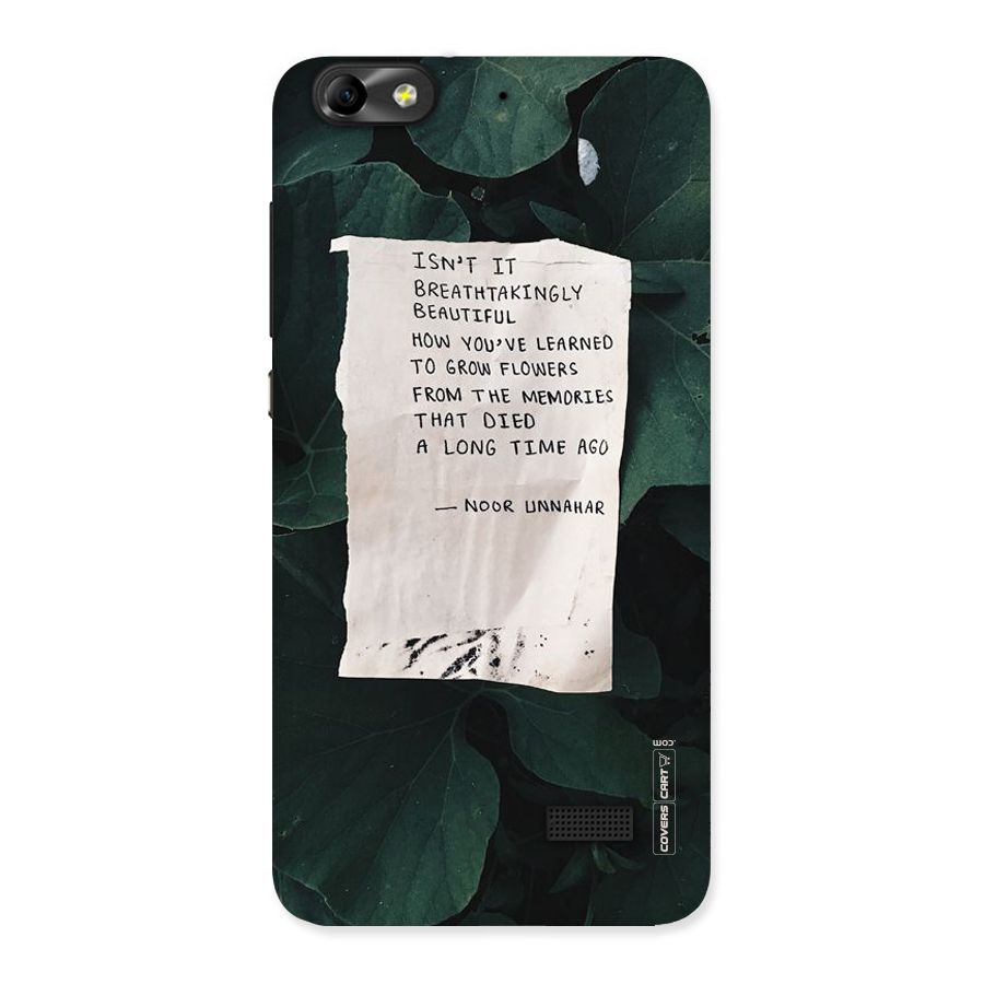Memories Back Case for Honor 4C
